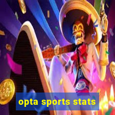 opta sports stats